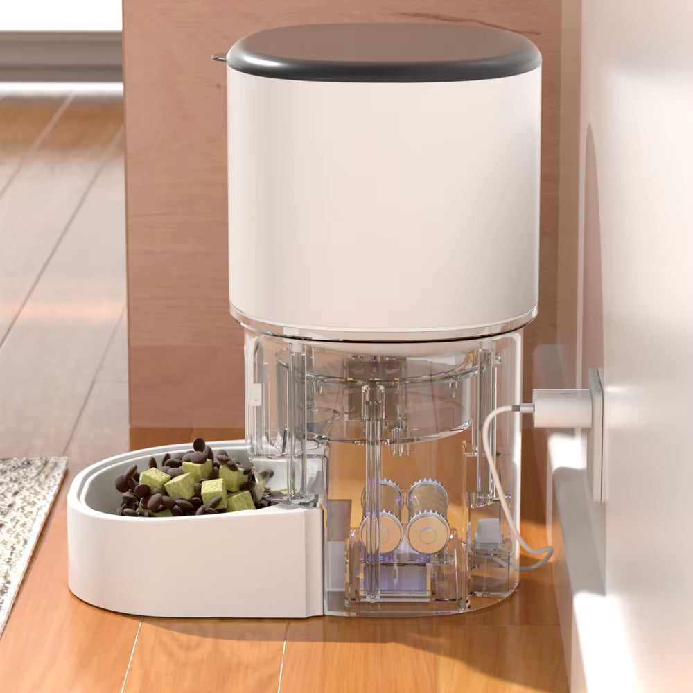 Automatic Pet Feeder 4L with Wi-Fi & Timer |  FLUFFSY